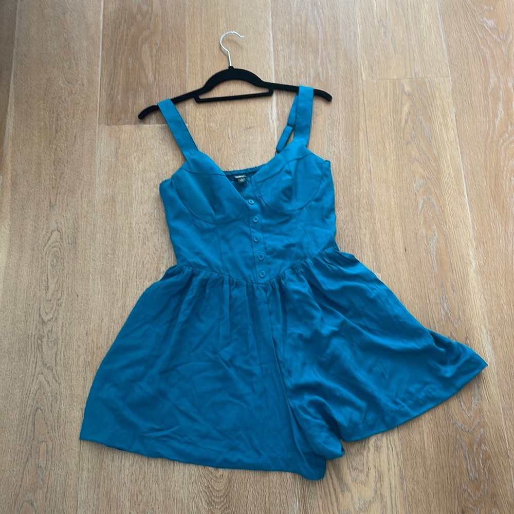 Teal Jumpsuit